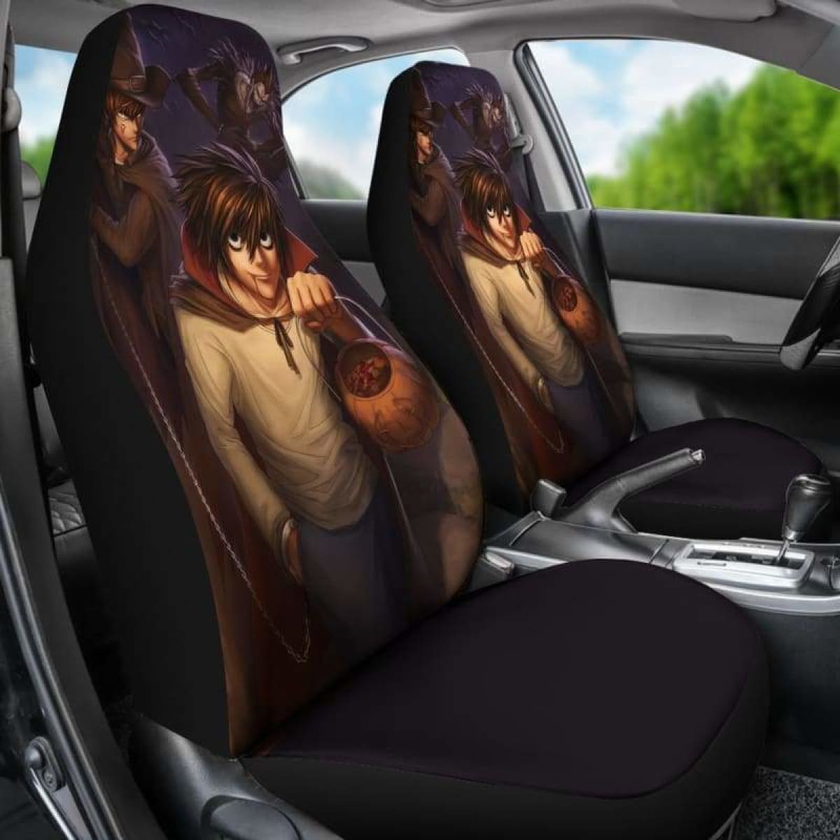 Halloween Death Note Car Seat Covers Universal Fit 051312