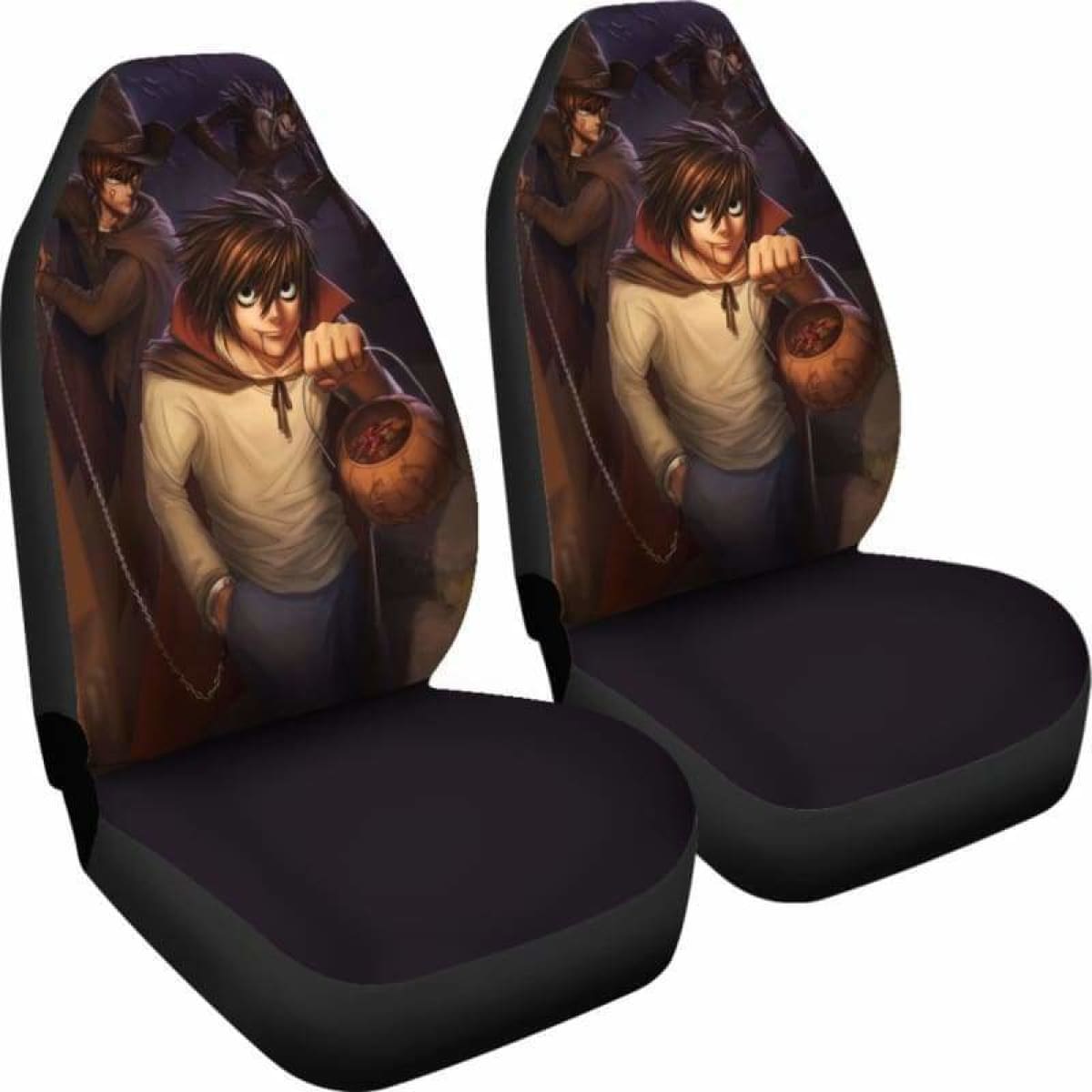 Halloween Death Note Car Seat Covers Universal Fit 051312