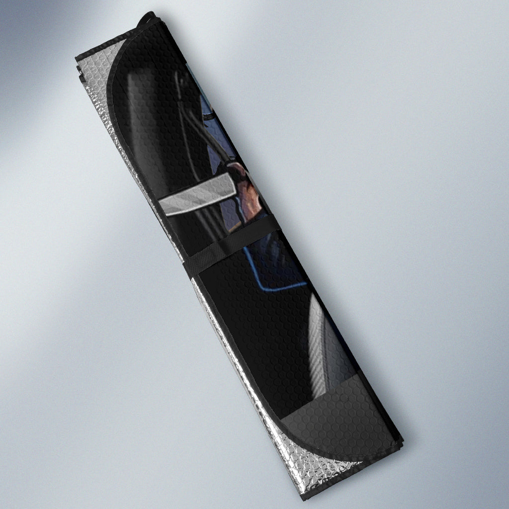Halloween Horror Movies Driving Car Auto Sunshades