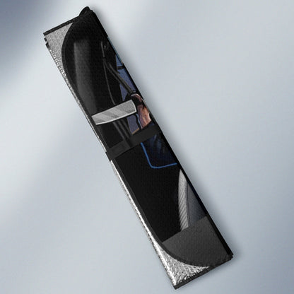 Halloween Horror Movies Driving Car Auto Sunshades