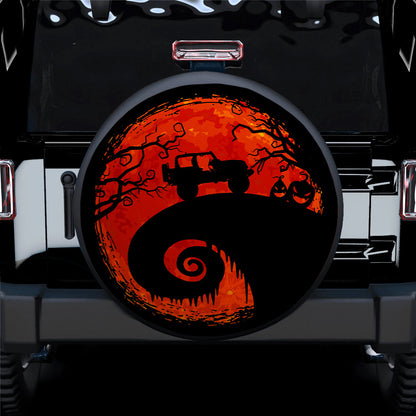 Halloween Jeep Car Spare Tire Cover