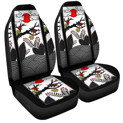 Hanafuda Car Seat Covers Custom Car Interior Accessories