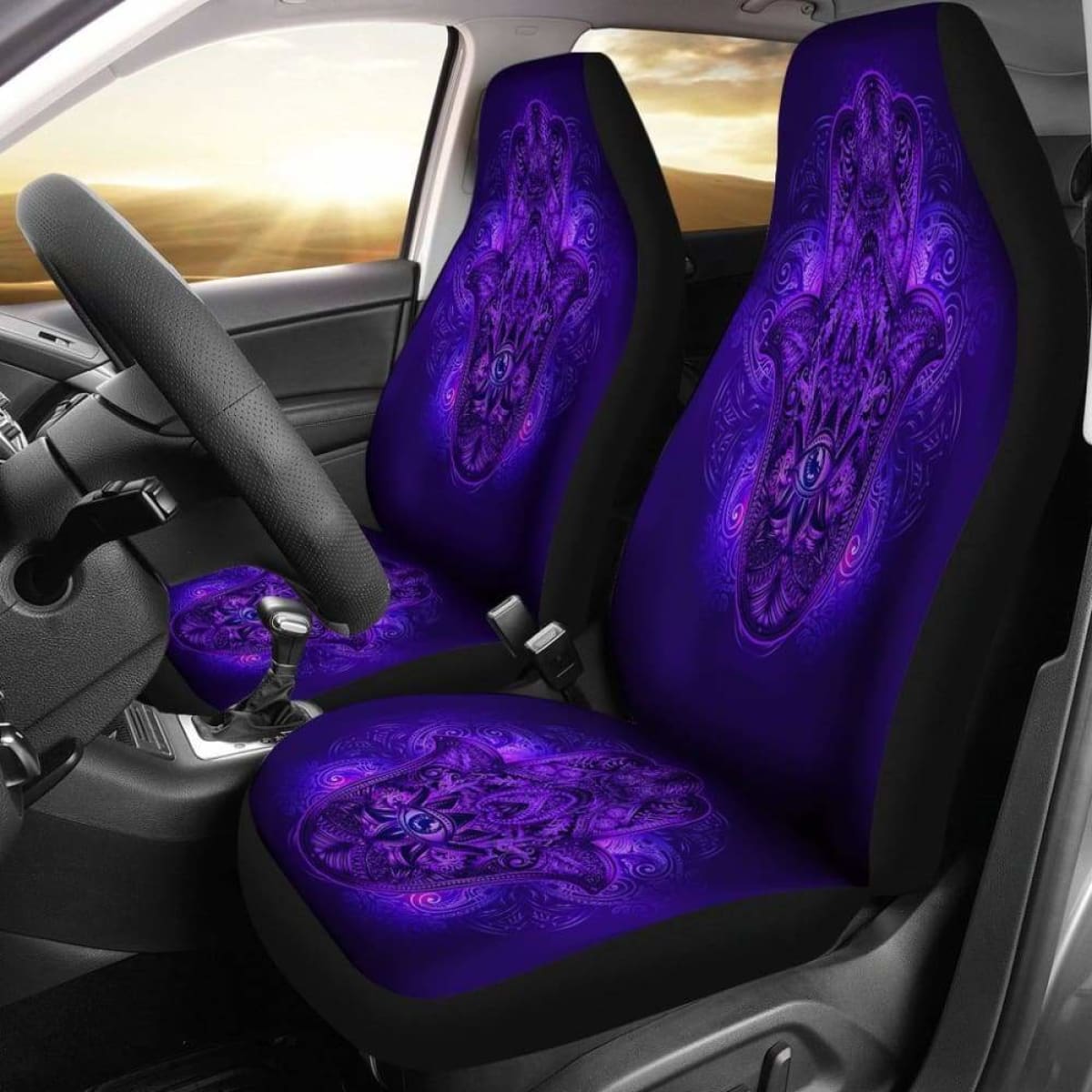 Hand Of Fatima Car Seat Covers Universal Fit 112611