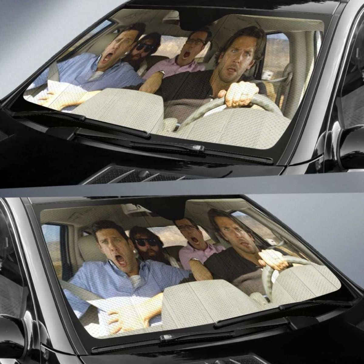 Hangover 3 Car Sun Shades 918b Universal Fit