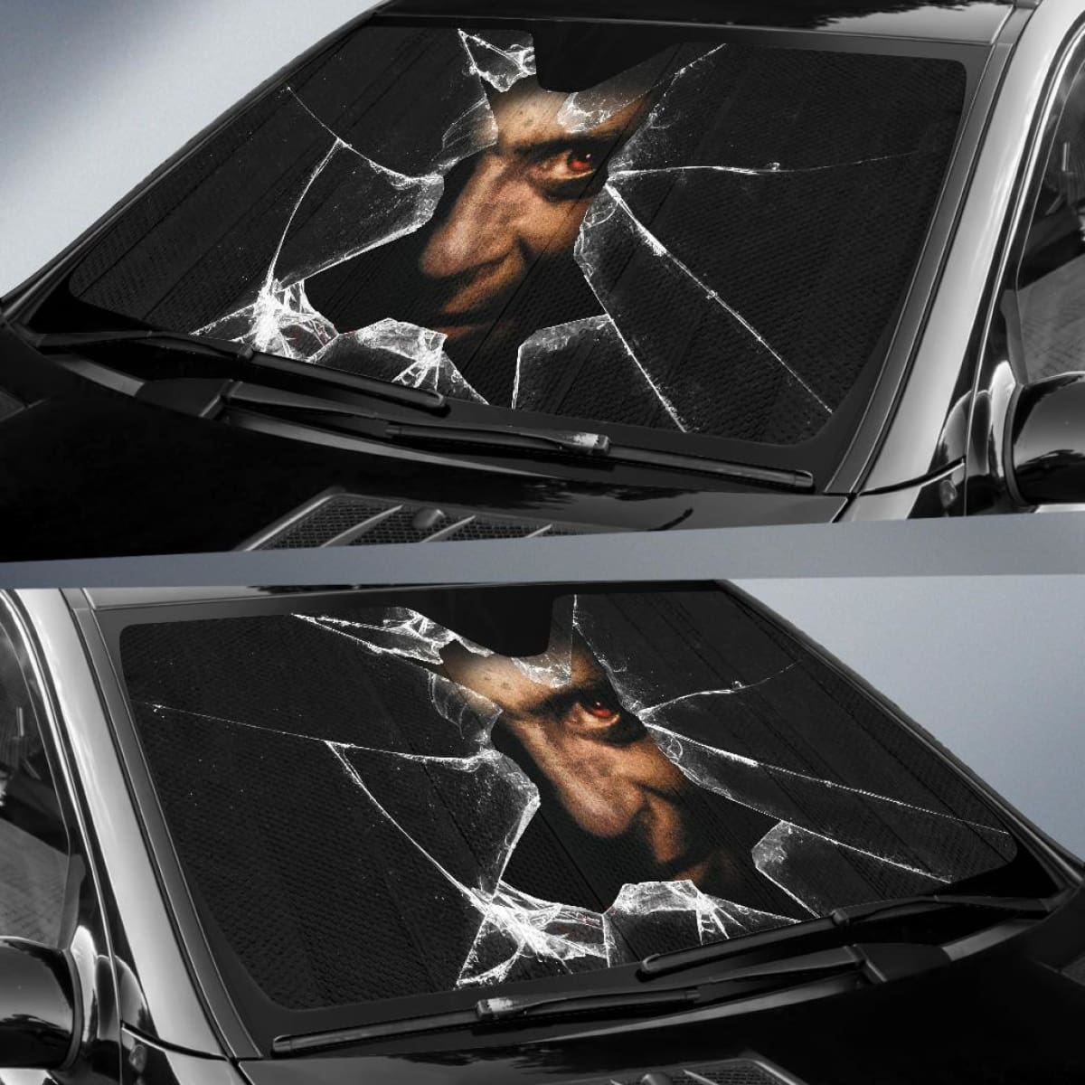 Hannibal Car Auto Sun Shade Horror Movies Fan Windshield Universal Fit 174503