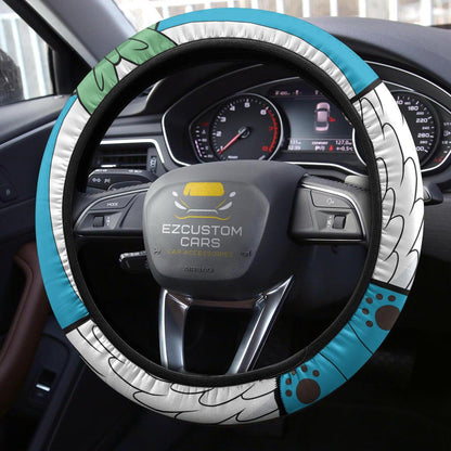 Happy Fairy Tail Anime Steering Wheel Cover