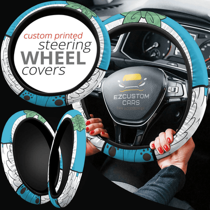 Happy Fairy Tail Anime Steering Wheel Cover