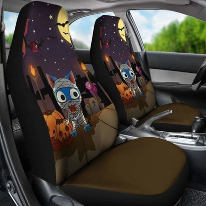 Happy Halloween Fairy Tail Car Seat Covers Universal Fit 051312