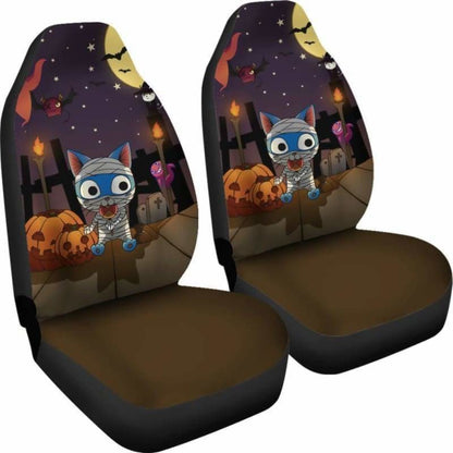 Happy Halloween Fairy Tail Car Seat Covers Universal Fit 051312