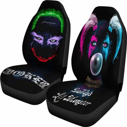 Harley And Joker Car Seat Covers Universal Fit 051012