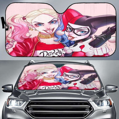 Harley Quinn Auto Sun Shade 918b Universal Fit