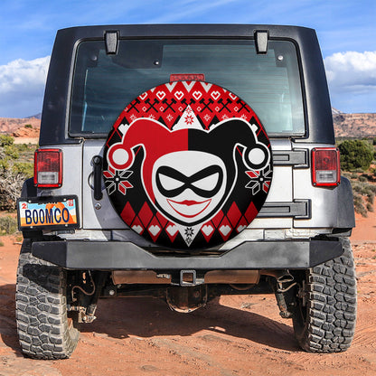 Harley Quinn Car Spare Tire Cover