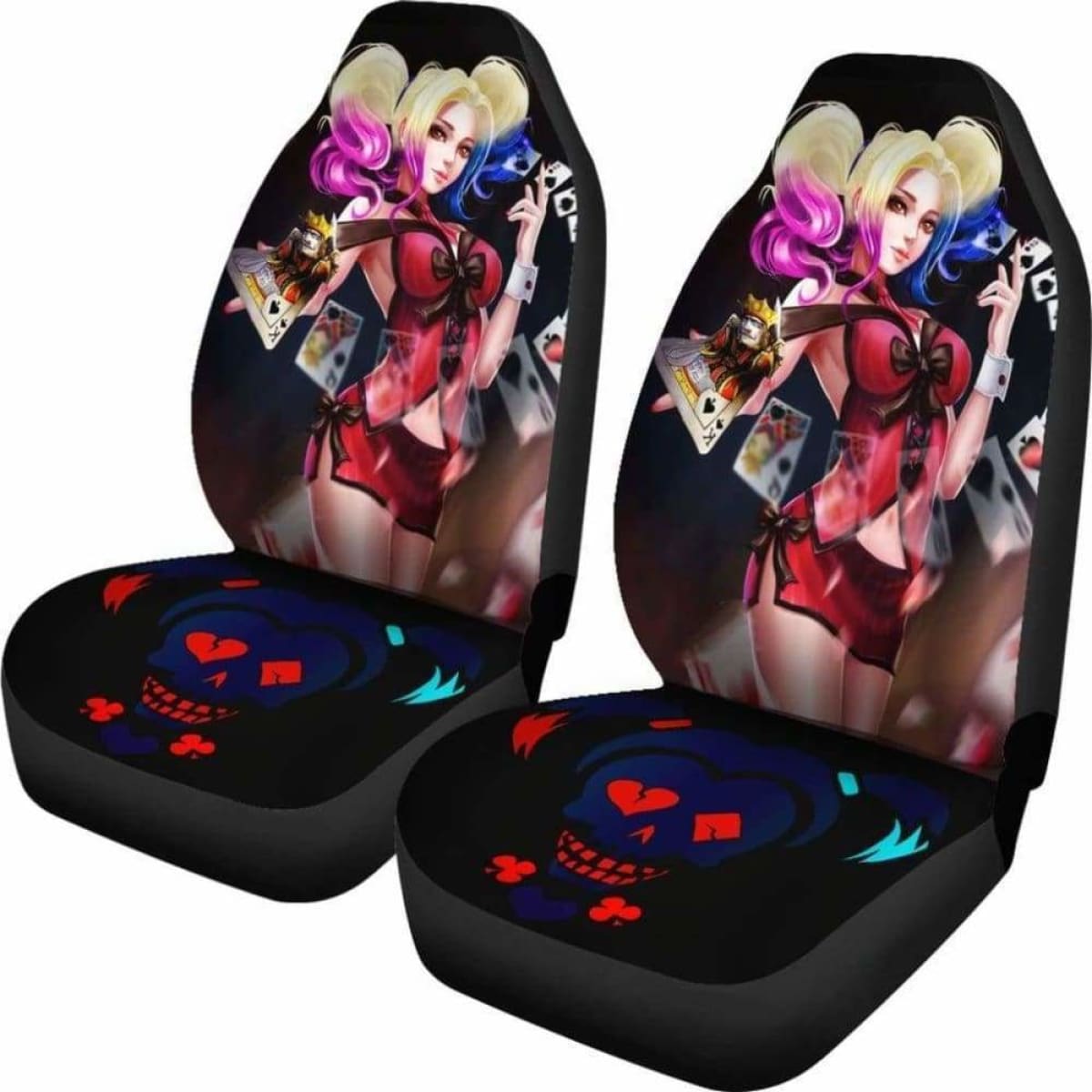 Harley Quinn Car Seat Covers 1 Universal Fit 051012
