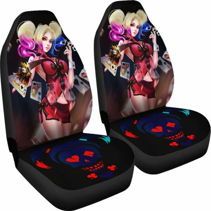 Harley Quinn Seat Covers 101719 Universal Fit
