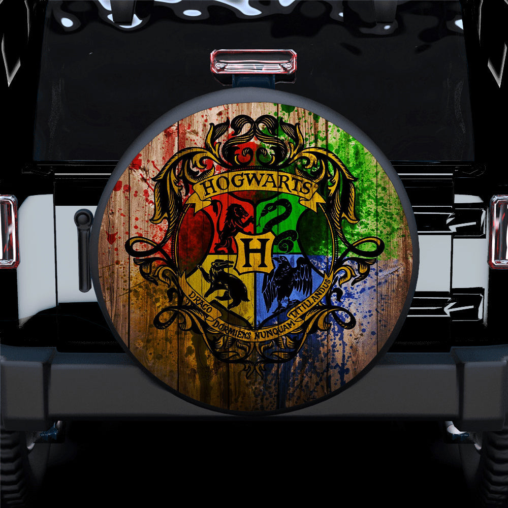 Harry Potter Hogwarts Jeep Car Spare Tire Cover