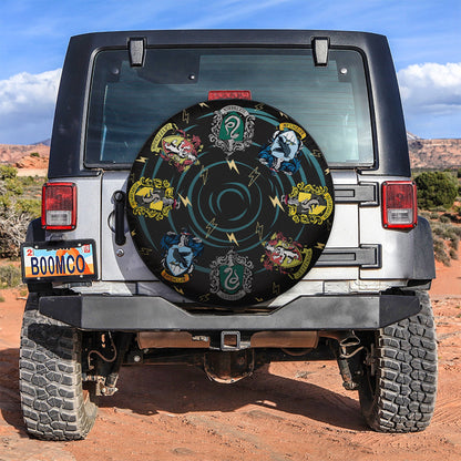 Harry Potter Houses Car Spare Tire Cover