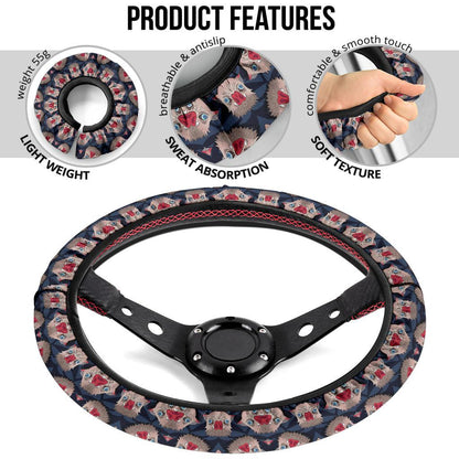 Hashibira Inosuke Demon Slayer Anime Car Steering Wheel Cover 5