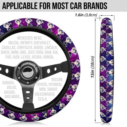 Hashibira Inosuke Demon Slayer Anime Premium Custom Car Steering Wheel Cover 1