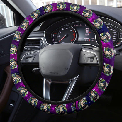 Hashibira Inosuke Demon Slayer Anime Premium Custom Car Steering Wheel Cover 2