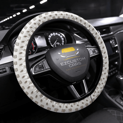 Hashibira Inosuke Demon Slayers Anime Steering Wheel Cover Anime Car Accessorries