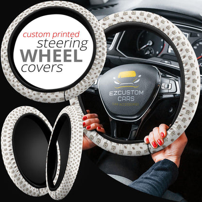 Hashibira Inosuke Demon Slayers Anime Steering Wheel Cover Anime Car Accessorries