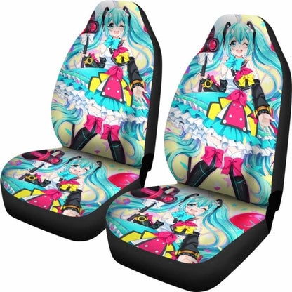 Hatsune Miku Car Seat Covers Universal Fit 051012