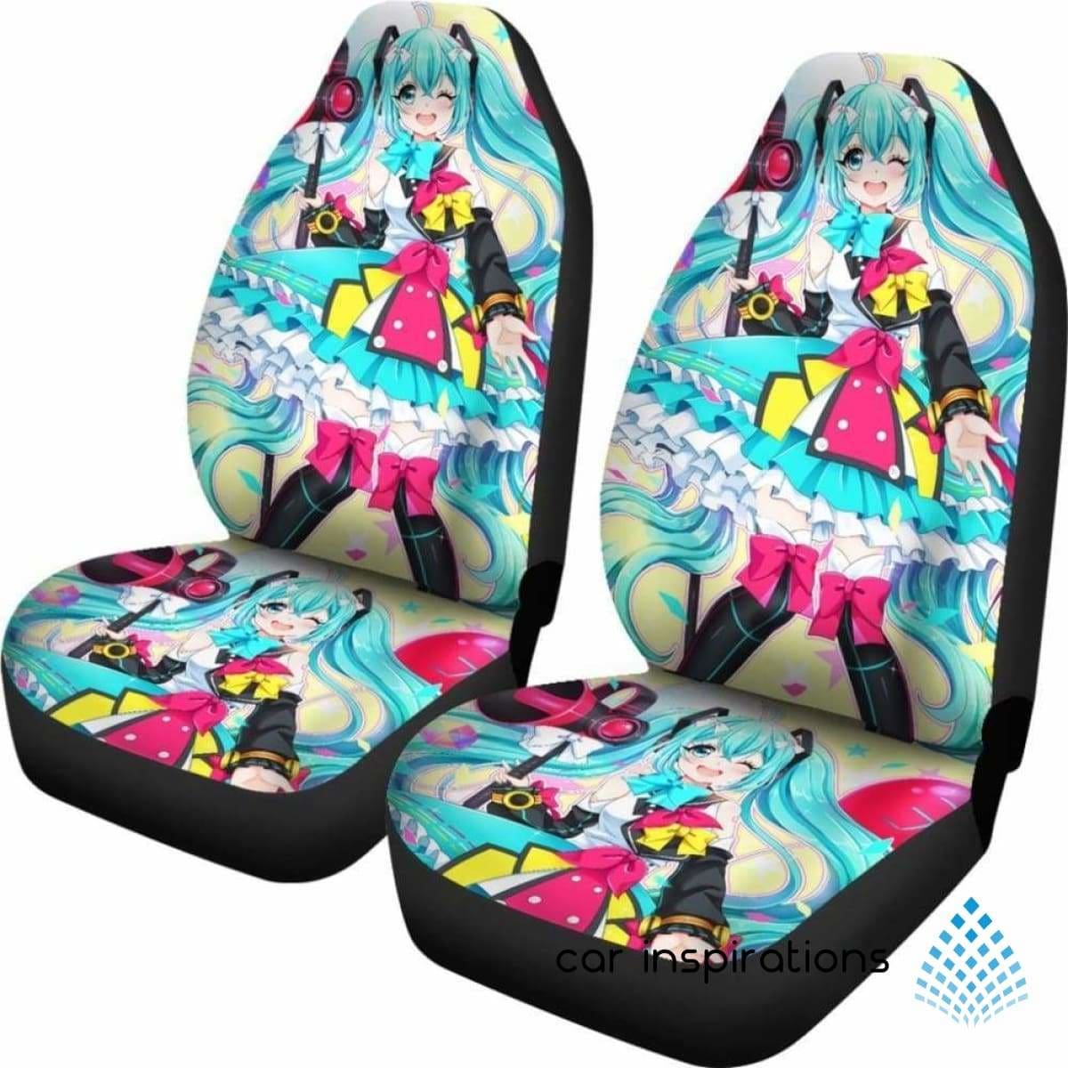 Hatsune Miku Car Seat Covers Universal Fit 051012