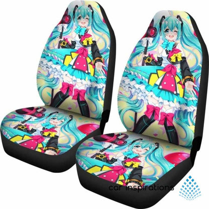 Hatsune Miku Car Seat Covers Universal Fit 051012