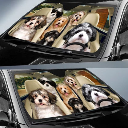 Havanese All Over Printed 3D Sun Shade