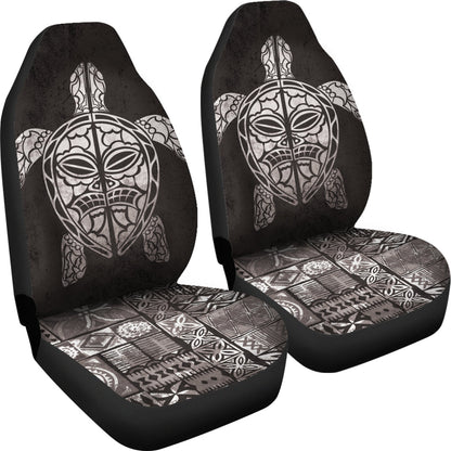 Hawaii Turtle Black Car Seat Covers Car Accessories Ci230202-05
