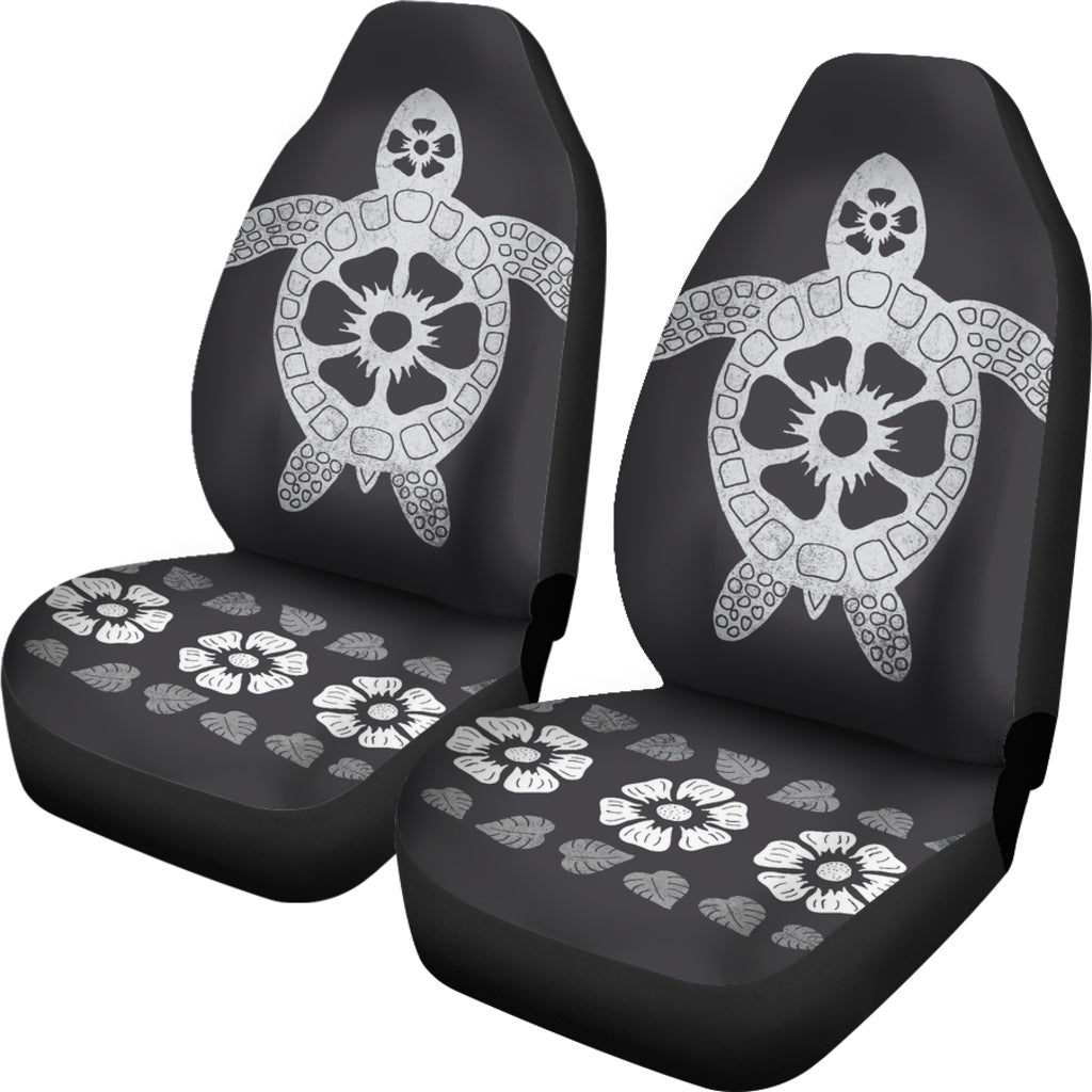 Hawaii Turtle Black Car Seat Covers Car Accessories Ci230202-04