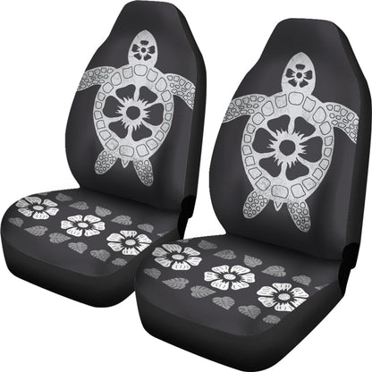 Hawaii Turtle Black Car Seat Covers Car Accessories Ci230202-04