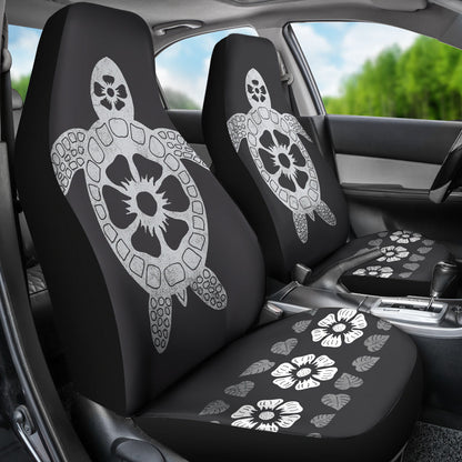 Hawaii Turtle Black Car Seat Covers Car Accessories Ci230202-04