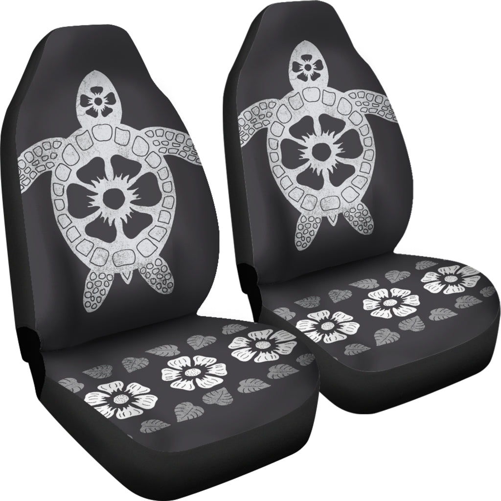Hawaii Turtle Black Car Seat Covers Car Accessories Ci230202-04