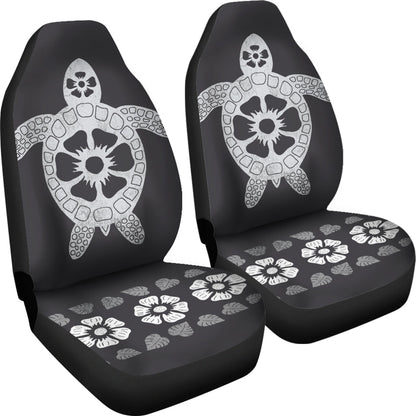 Hawaii Turtle Black Car Seat Covers Car Accessories Ci230202-04