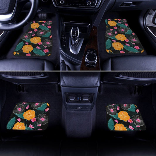 Hawaiian Car Floor Mats Custom Tropical Hawaiian Car Acessories