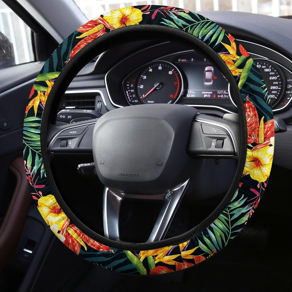 Hawaiian Steering Wheel Covers Custom Hawaiian Car Accessories