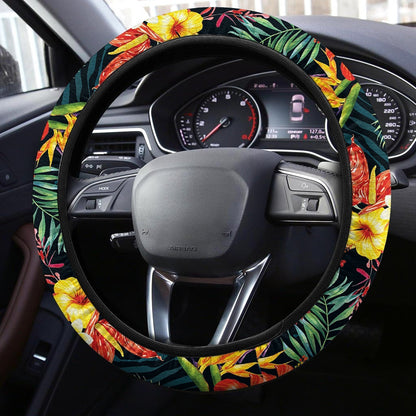 Hawaiian Steering Wheel Covers Custom Hawaiian Car Accessories