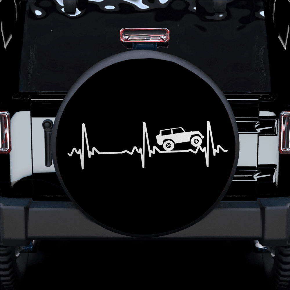 Heart Beat Jeep Car Spare Tire Cover