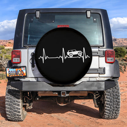 Heart Beat Jeep Car Spare Tire Cover