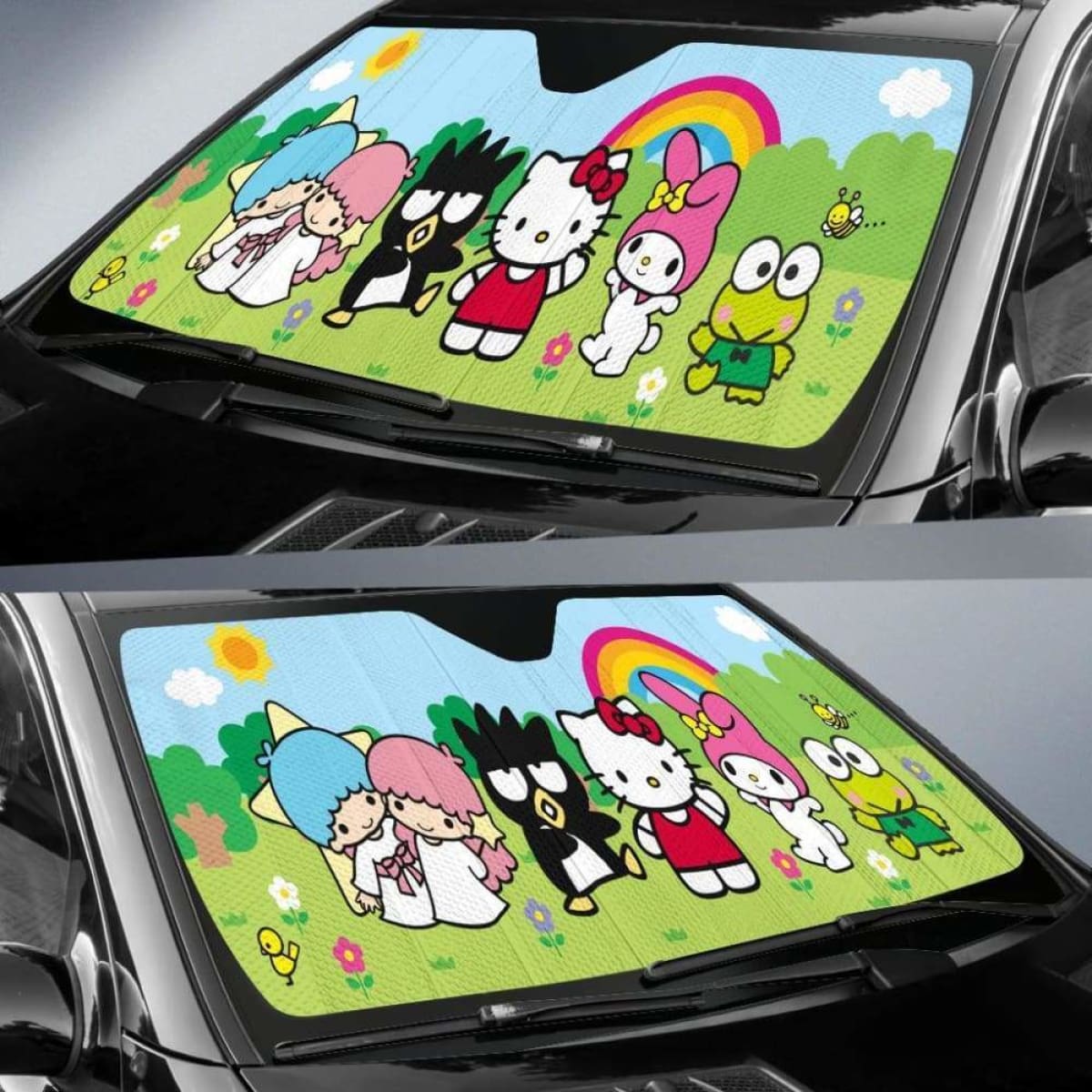 Hello Kitty Car Auto Sun Shades Universal Fit 051312