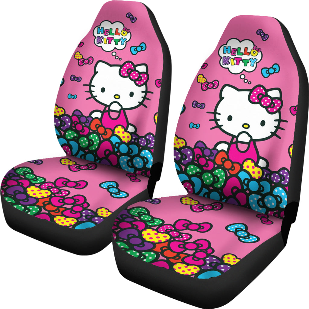 Hello Kitty Car Seat Covers Custom For Fan Ci221101-06