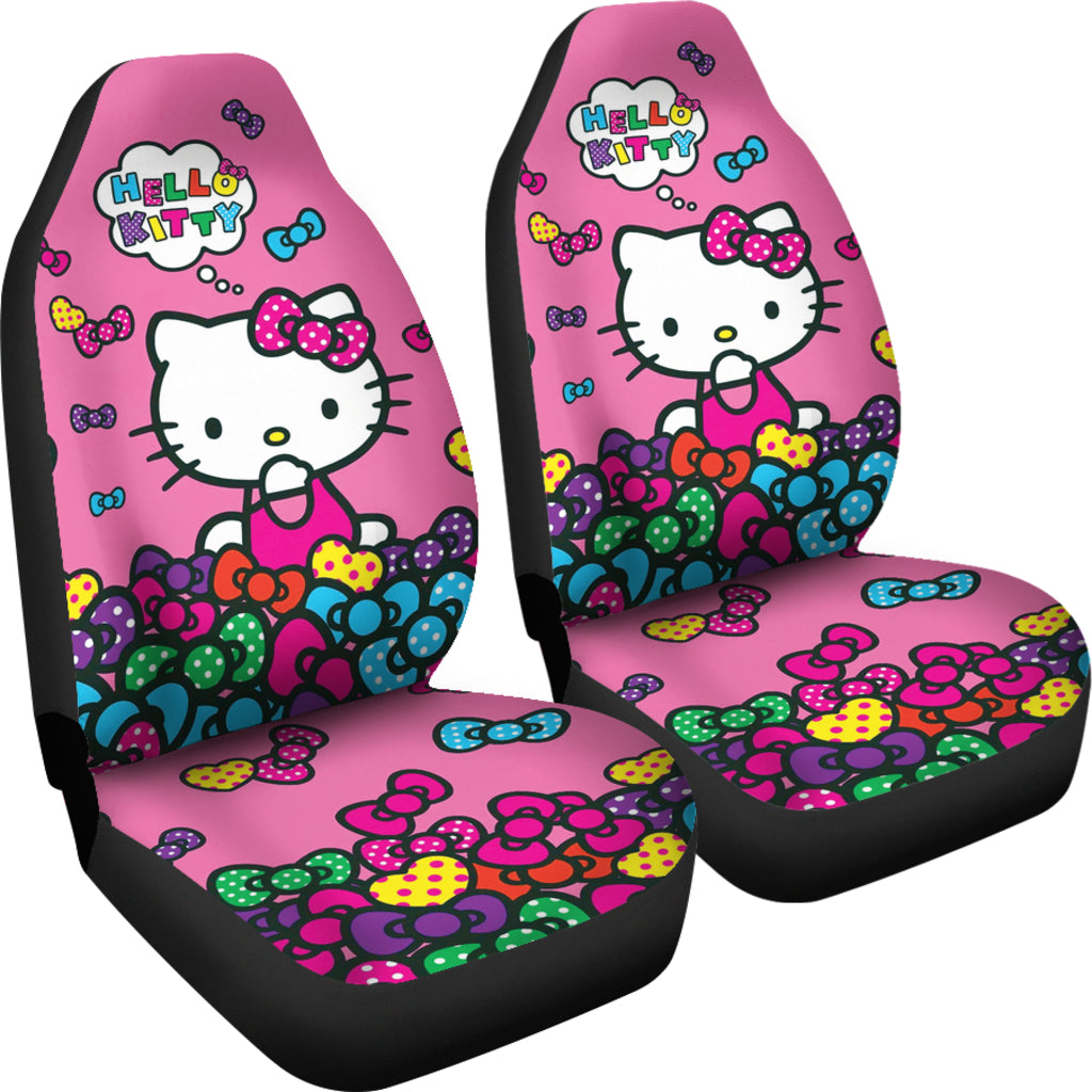Hello Kitty Car Seat Covers Custom For Fan Ci221101-06