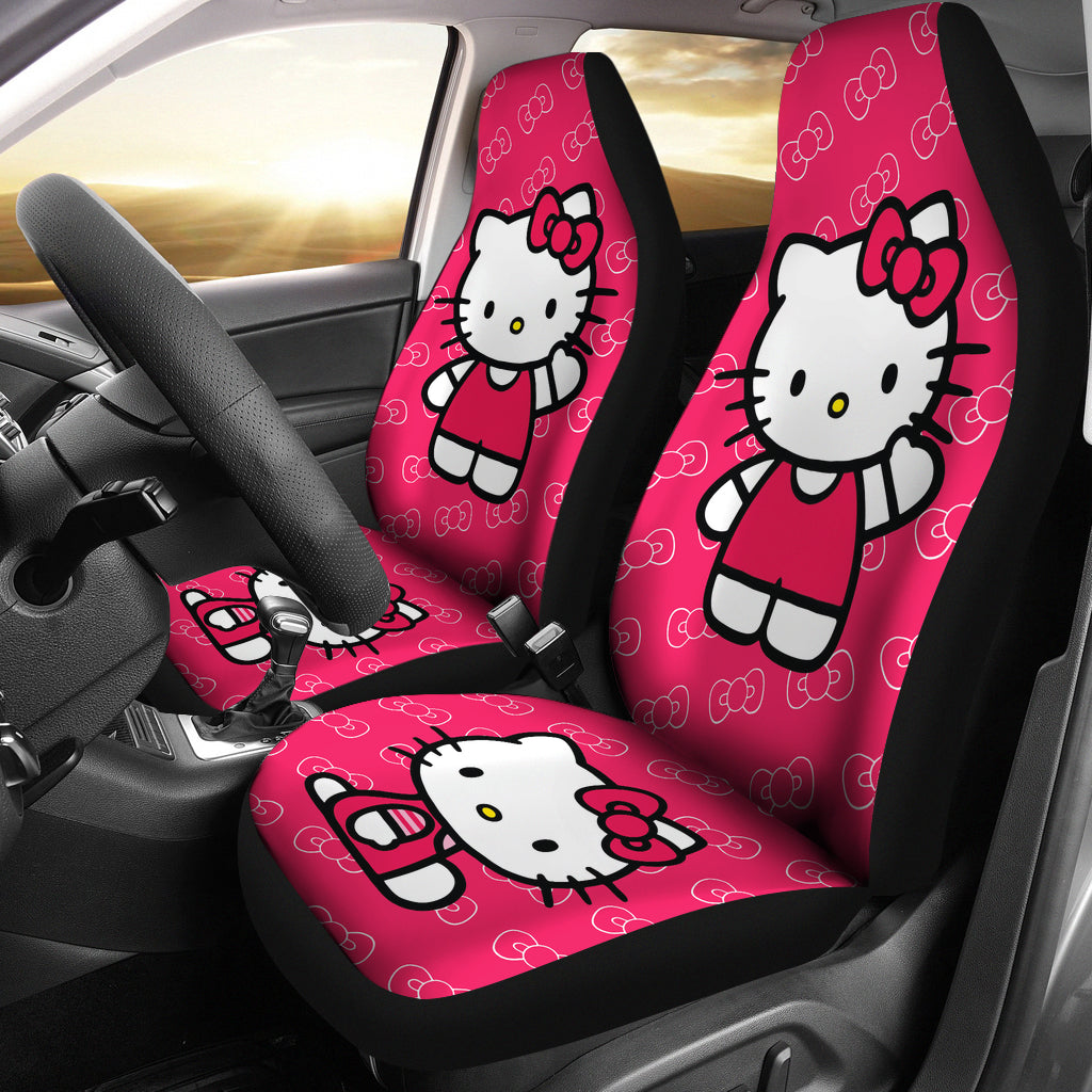 Hello Kitty Car Seat Covers Custom For Fan Ci221101-10
