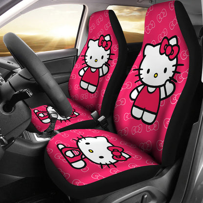 Hello Kitty Car Seat Covers Custom For Fan Ci221101-10