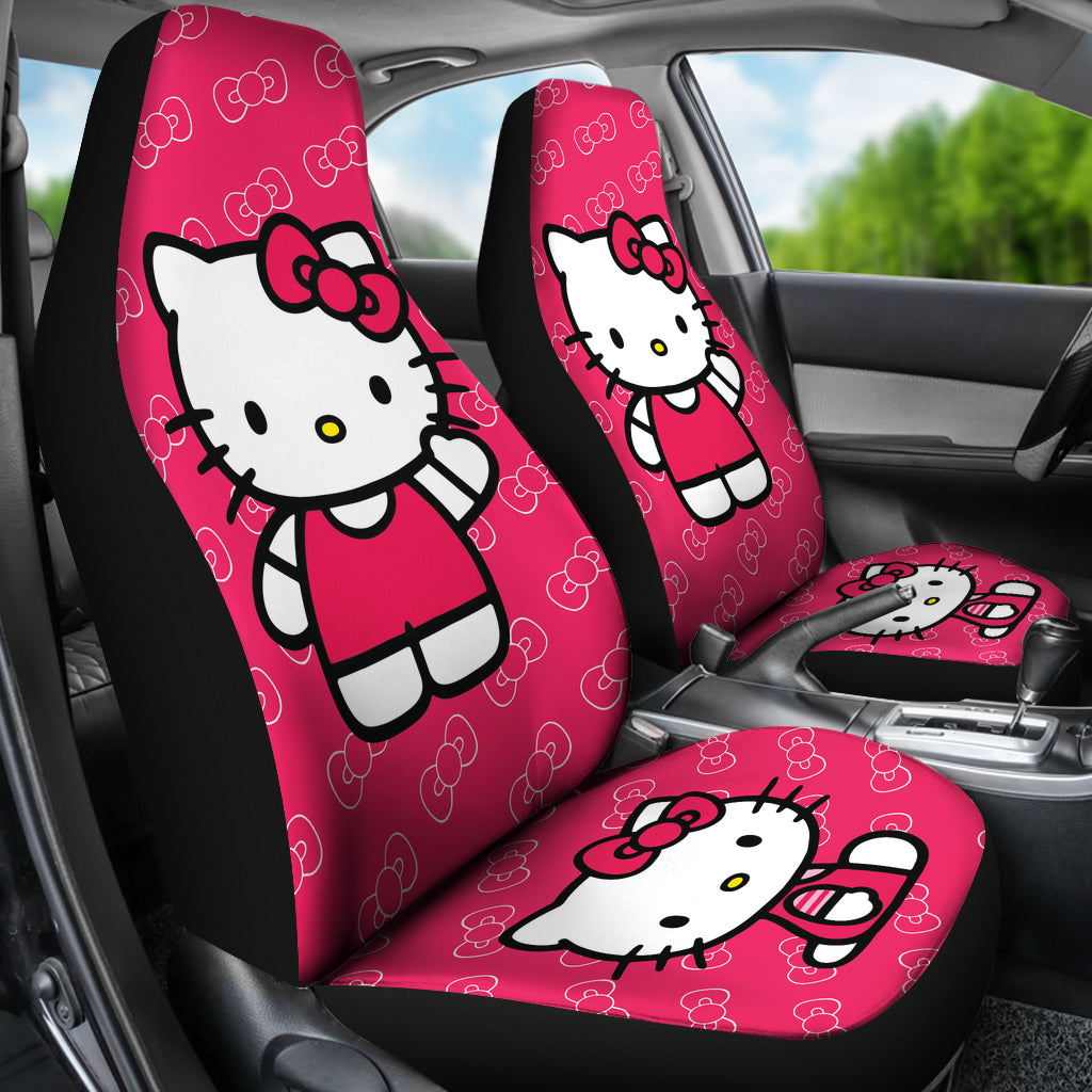 Hello Kitty Car Seat Covers Custom For Fan Ci221101-10