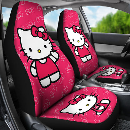 Hello Kitty Car Seat Covers Custom For Fan Ci221101-10