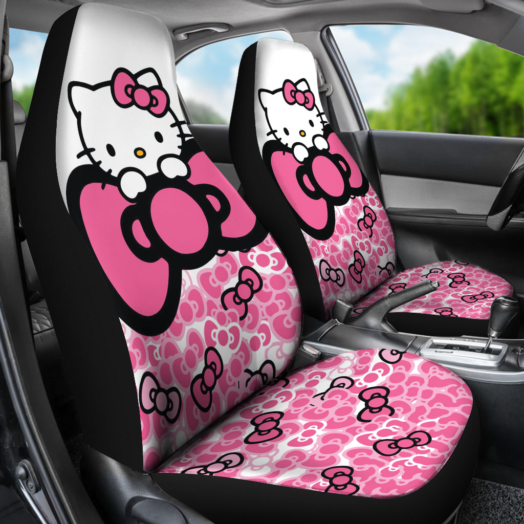 Hello Kitty Car Seat Covers Custom For Fan Ci221101-09