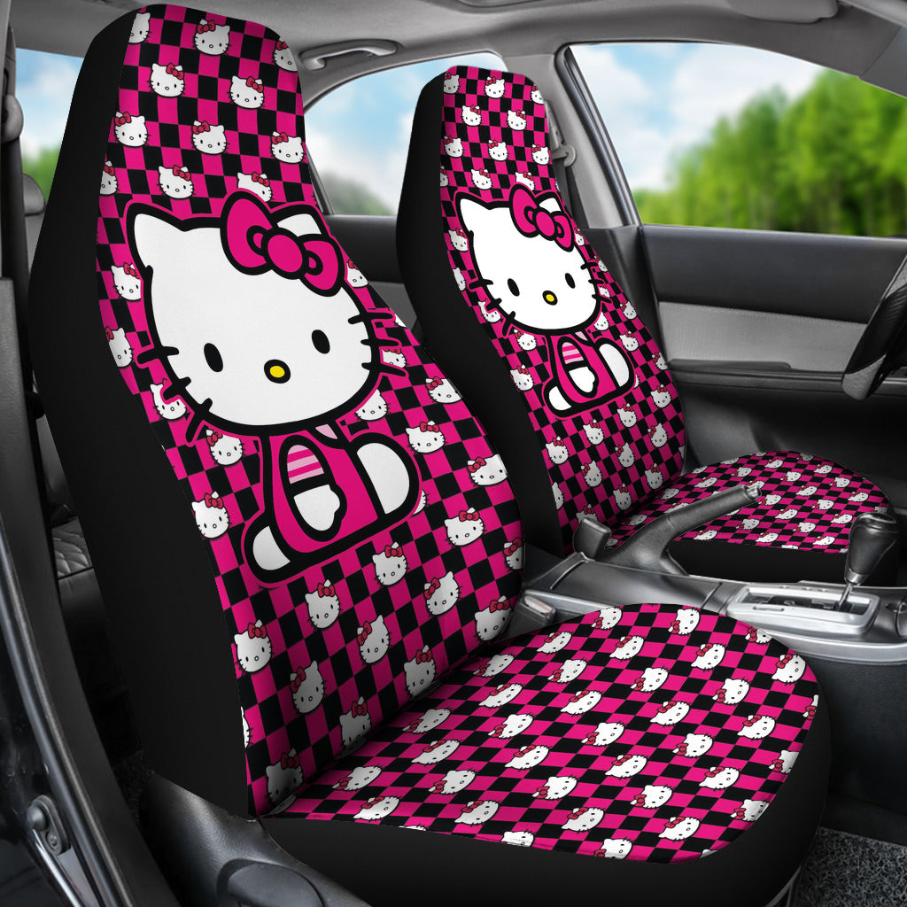 Hello Kitty Car Seat Covers Custom For Fan Ci221101-07