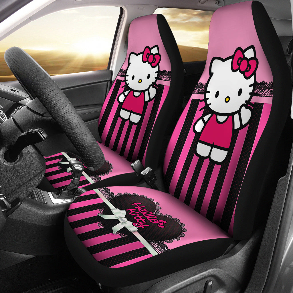 Hello Kitty Car Seat Covers Custom For Fan Ci221101-05